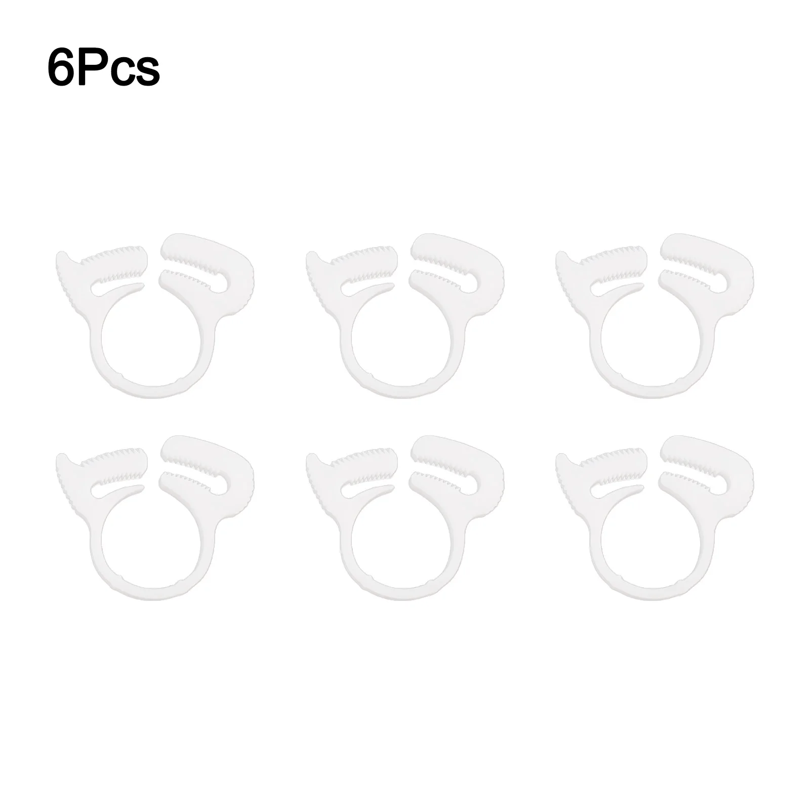 6pcs B-15 Hose Clamp for Zodiac For Polaris 180 280 For 360 380 480 3900 Pool Cleaner to Maintain Sweep Hose Position
