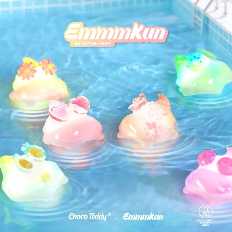 

Emmmkun Bubble Lamps Light Up In Water Blind Box Creative Soothing Stress-Relief Ornament Doll Gifts For Birthday Xmas New Year