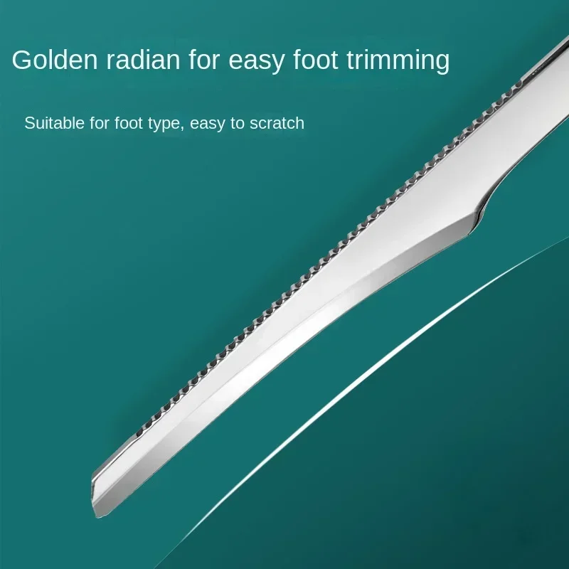 High Quality Foot Scraper Toe Nail Dead Skin Remover Feet Pedicure Knife Heel Scraper File Manicure Accessories Foot Care Tools