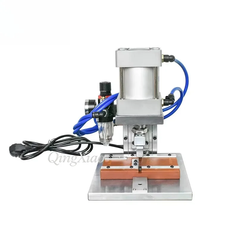 Pneumatic Wire Crimping Machines Adjustable Pressure Range For Different Specifications Cable Terminal Pressing Production Using