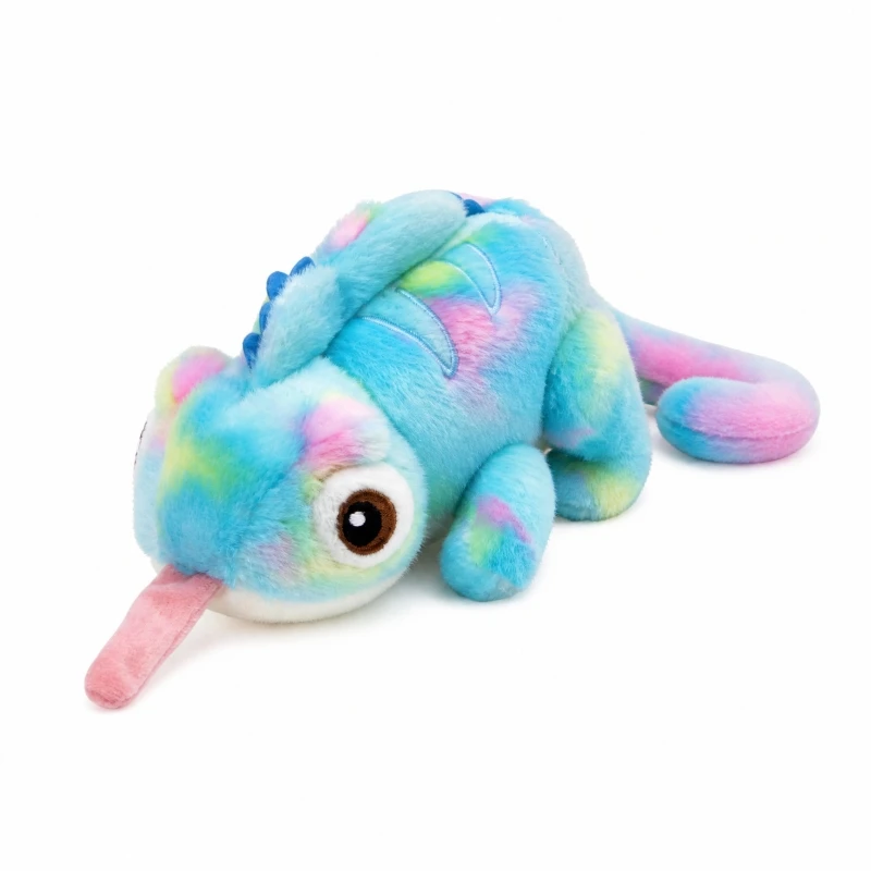 Cute Shoulder Strap Plush Animals Lying On Shoulder Stuffed Doll Lion Chameleon Tiger Soft Plush Toy Cosplay Decor Birthday Gift