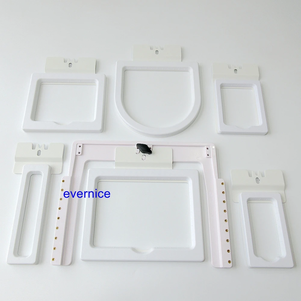 

6 Magnetic Fast Embroidery Hoops For Brother PRS100