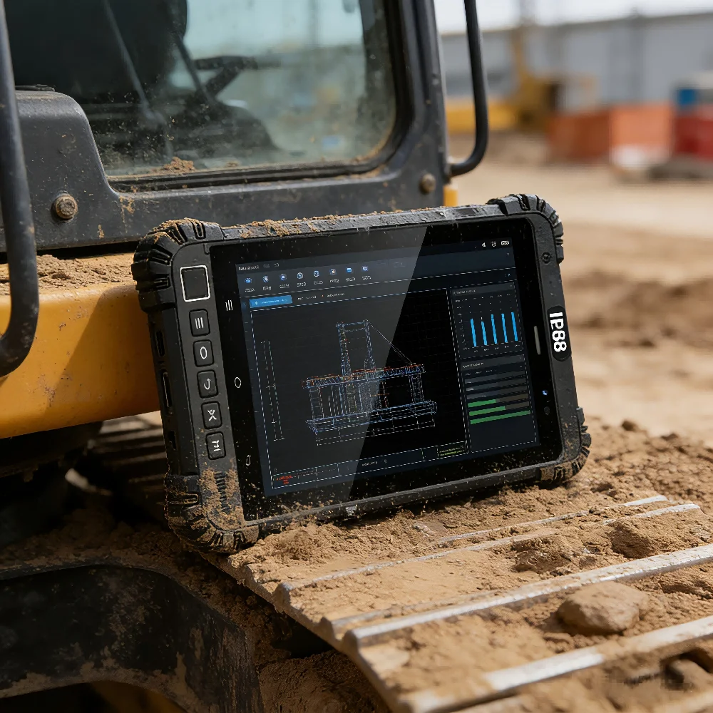 Wholesale Survey Equipment High Precision Geographic GPS RTK GNSS 4G Network Rugged Android Tablet PC