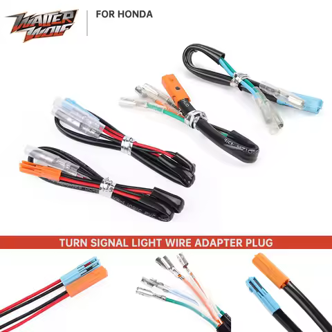 Turn Signal Marker Wire Adapter Plug Connector For HONDA MSX NC CTX 700 750 CBR CRF 250L RALLY 500R 600R 1000RR NC700 Motorcycle