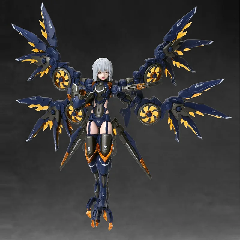 Nuke Matrix Forest Fantasy Girl CF-03 prototipo Yaeger Hurricane Assault Reveger MobileSuit modelo ensamblado figuras de acción de Anime