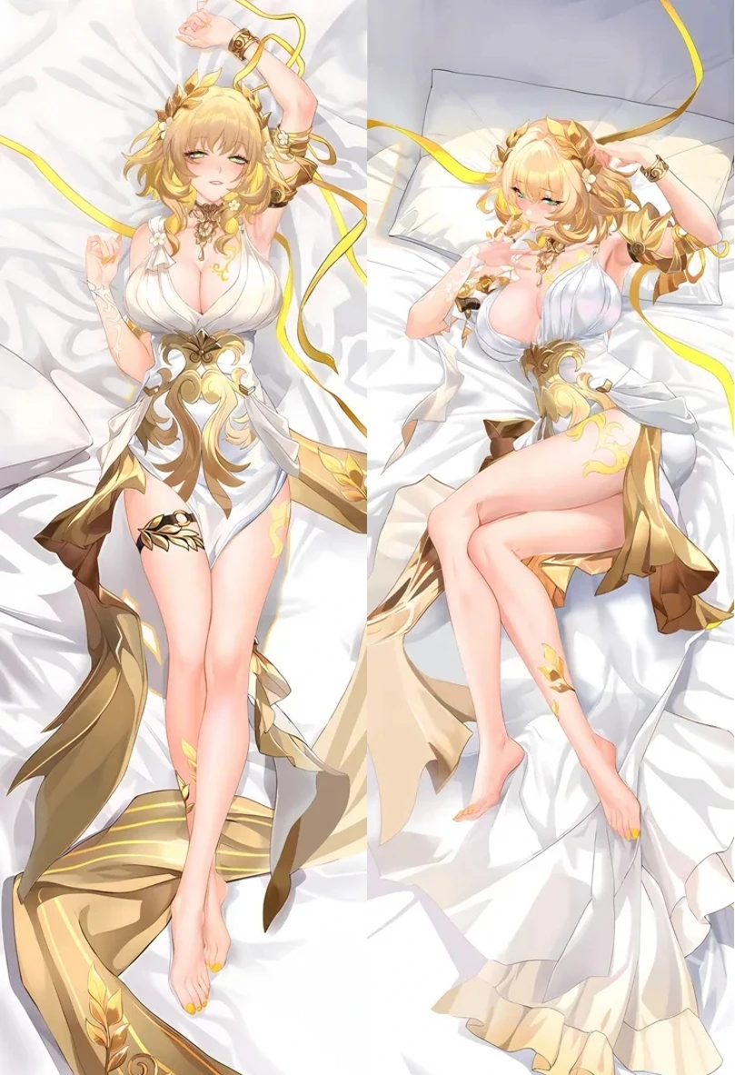 

Honkai: Star Rail Impact Game Aglaea Cosplay Dakimakura Pillow Case Hugging Body Prop