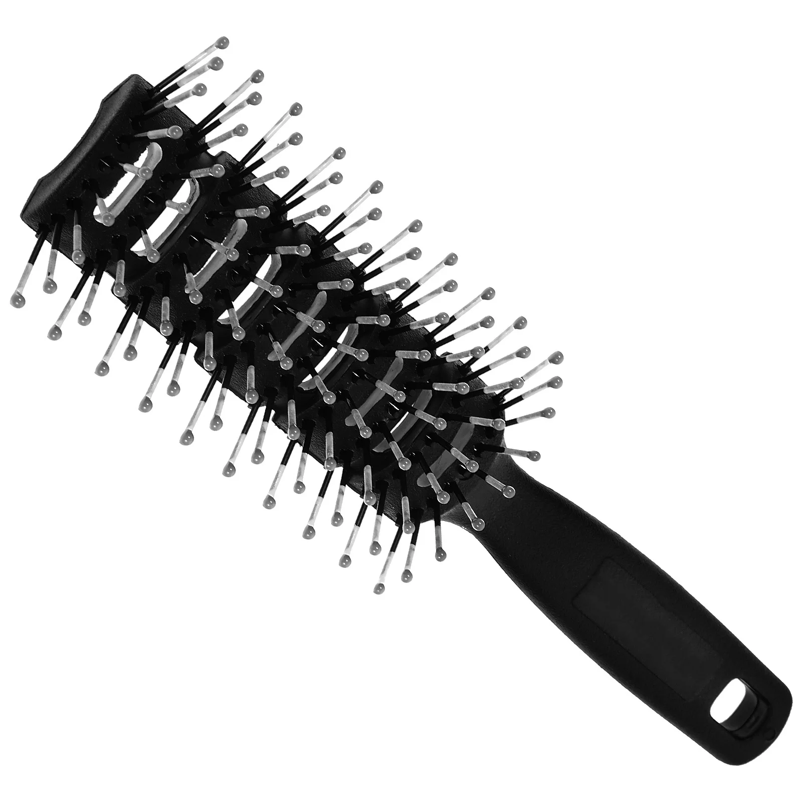

1Pcs Massage Comb Anti-Static Hair Styling Comb Ergonomic Handle Smooth Teeth Scalp Relaxation Hair Care Black