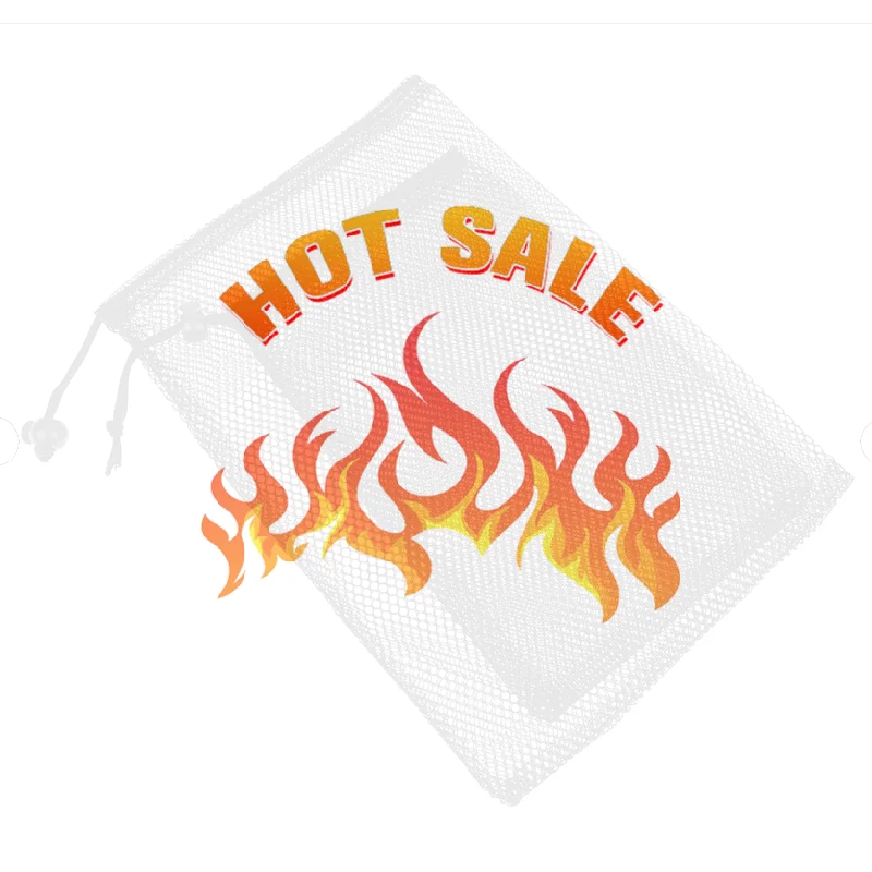 

Multi Purpose Black Durable Nylon Mesh Drawstring Bag Storage Pouch Home Travel Outdoor Activity Laundry Bag Stuff Sack