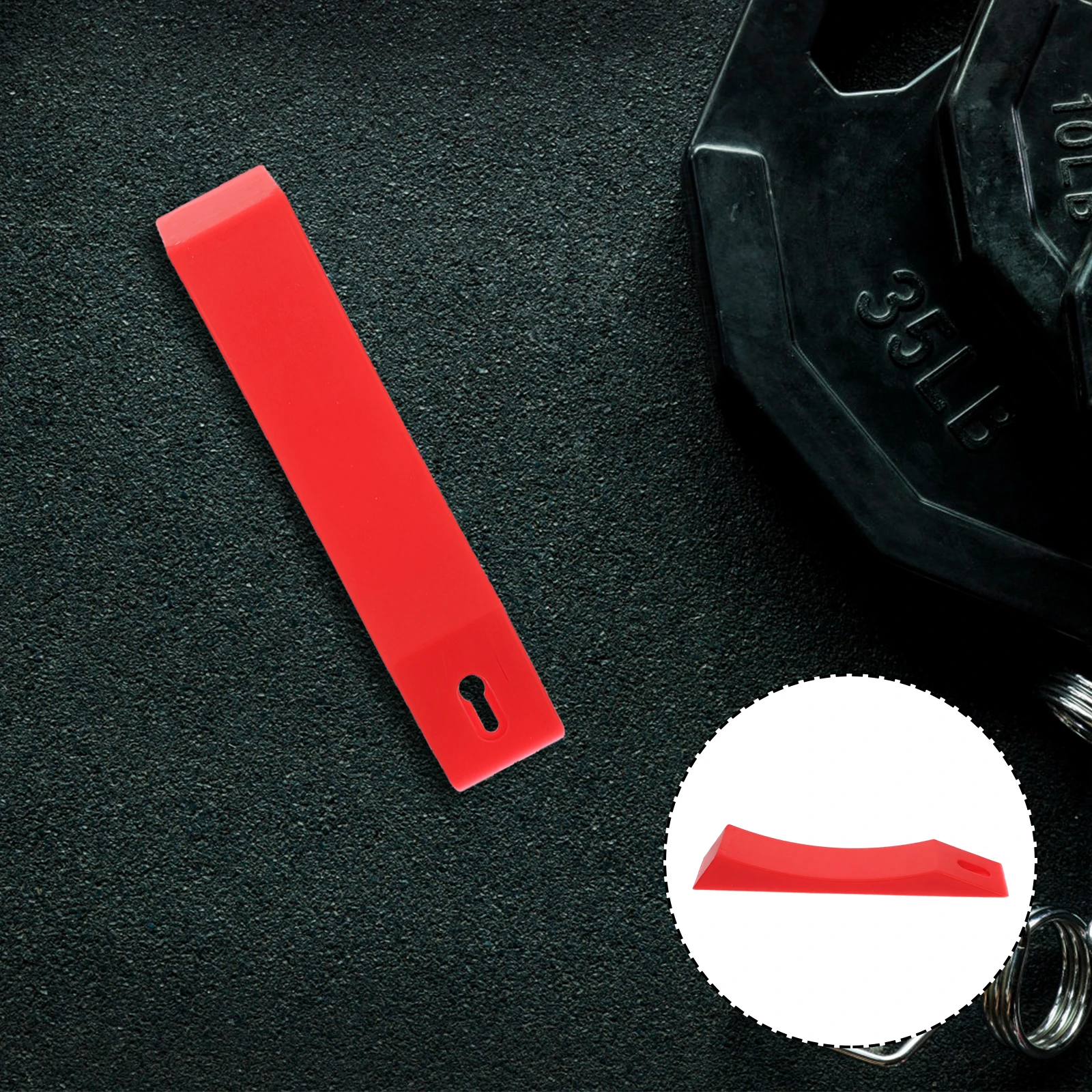 

Silicone Gasket Barbell Padding Deadlift Crash Pads Weightlifting Hip Thrust Bench Press Gym Accessories Elastic Durable Easy