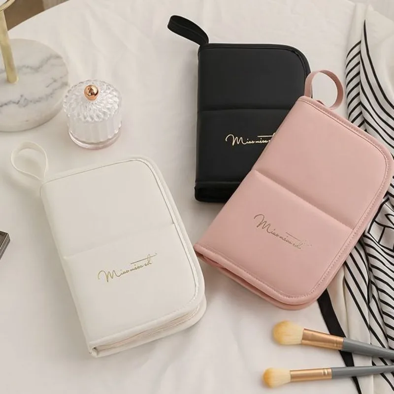 

New Standing Tattoo Tool Pen, Eyebrow Pencil Toolkit, Makeup Brush Storage Bag And Portable Makeup Brush Bag