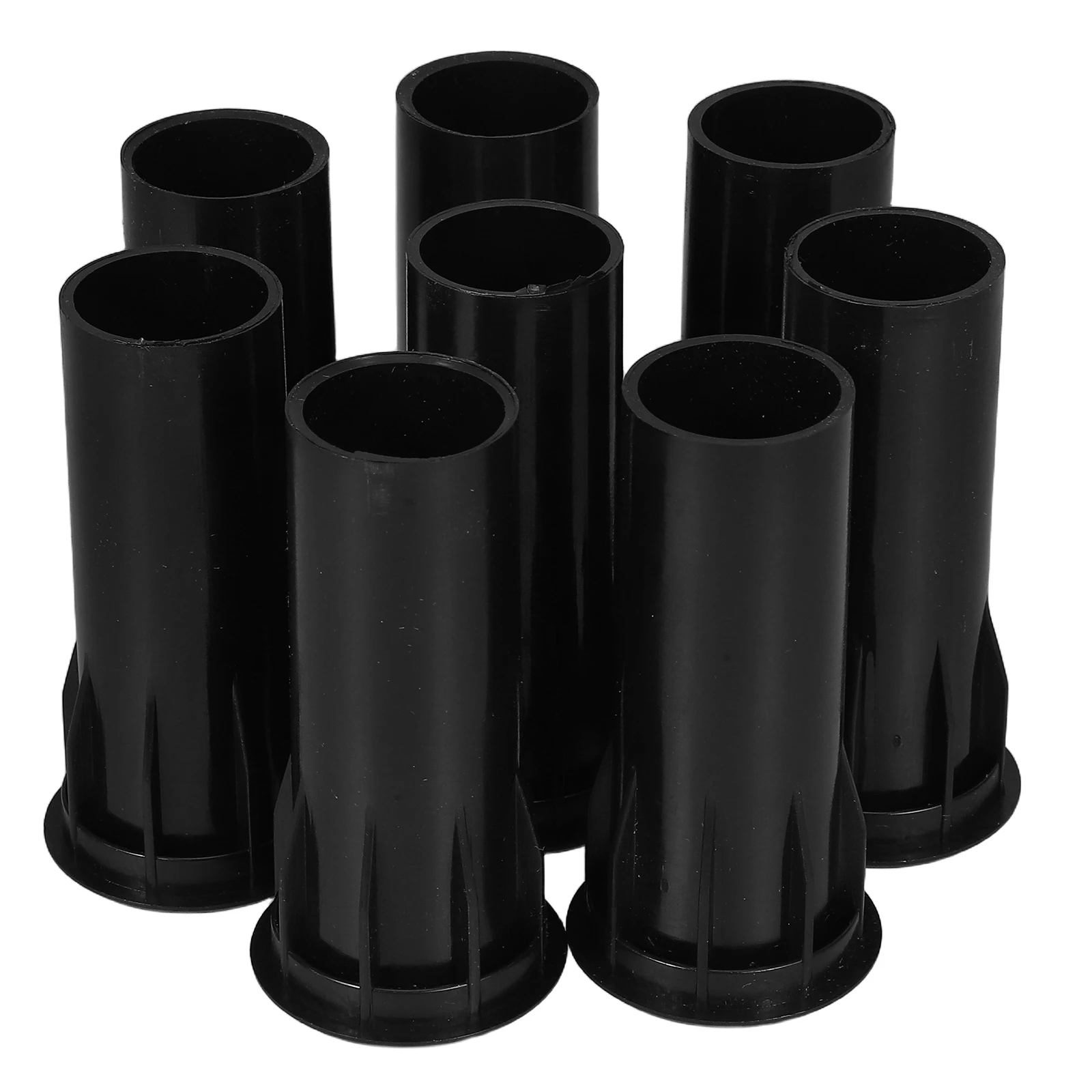 8 Pcs Bass Reflex Tube Speaker Port 35mm Hole 80mm Length 40mm Diameter Black Subwoofer Vent Air Outlet For Boxes Pilot Hole