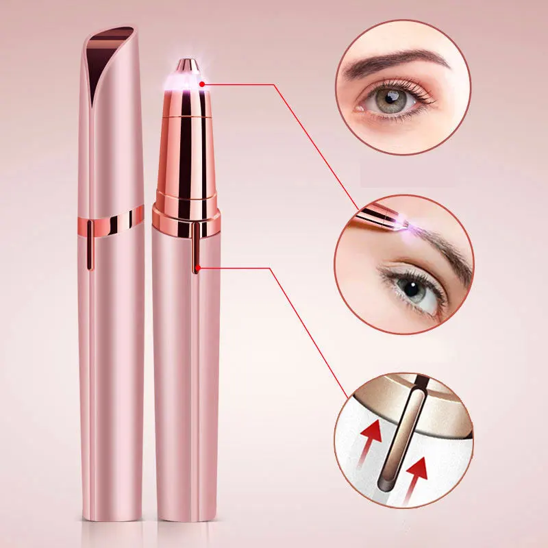 Trimmer Makeup Painless Eye Brow Epilator Mini Shaver Razors Portable Facial Hair Remover For Women