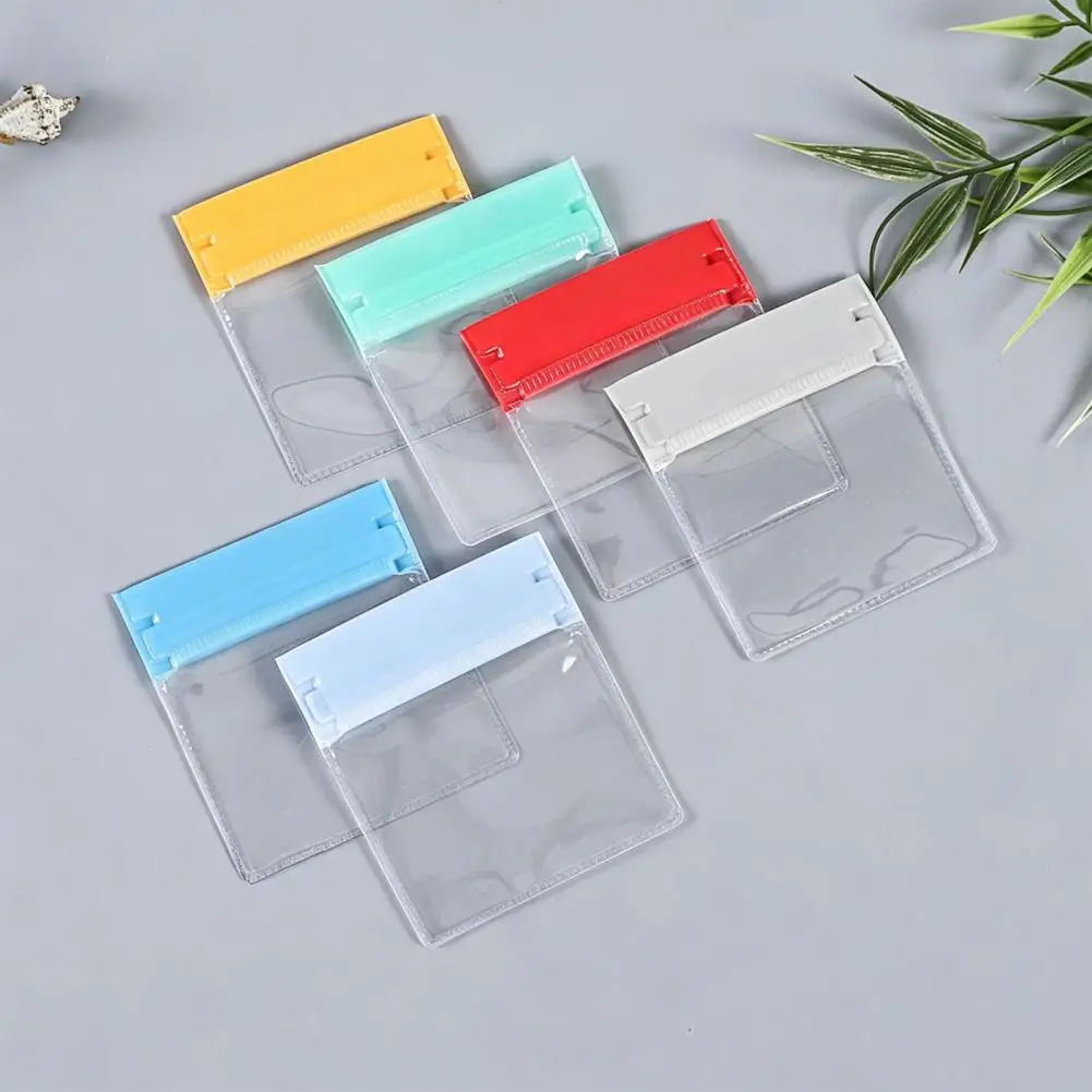 Portable Medicine Organizer Jewelry Travel Bag with Sliding Lock Portable Seal Pill Organizer with Multi-colored for Rings