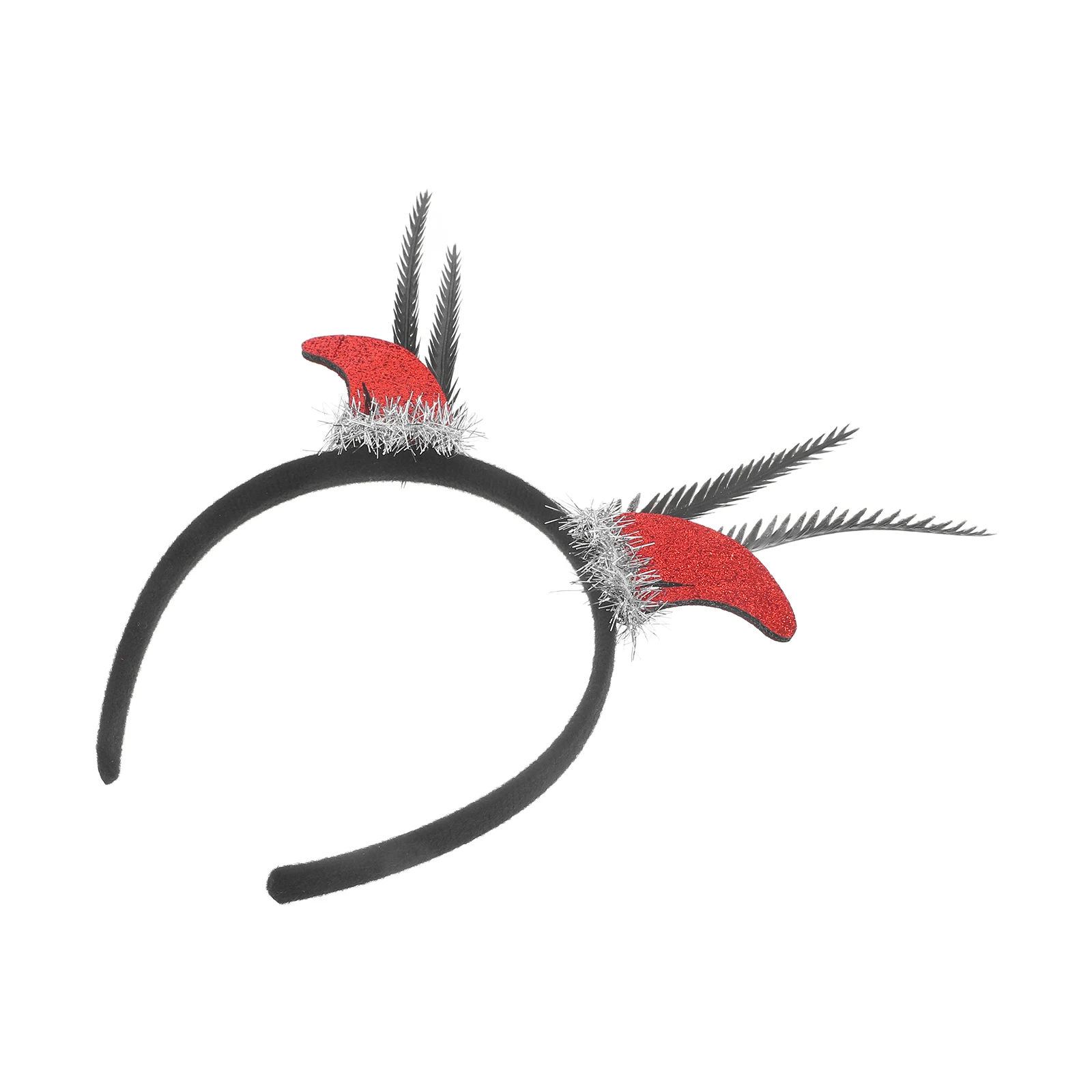 

's Hairband Halloween Horror Headband Themed Headgear Photo Skull Hat Headpiece Plastic Headbands