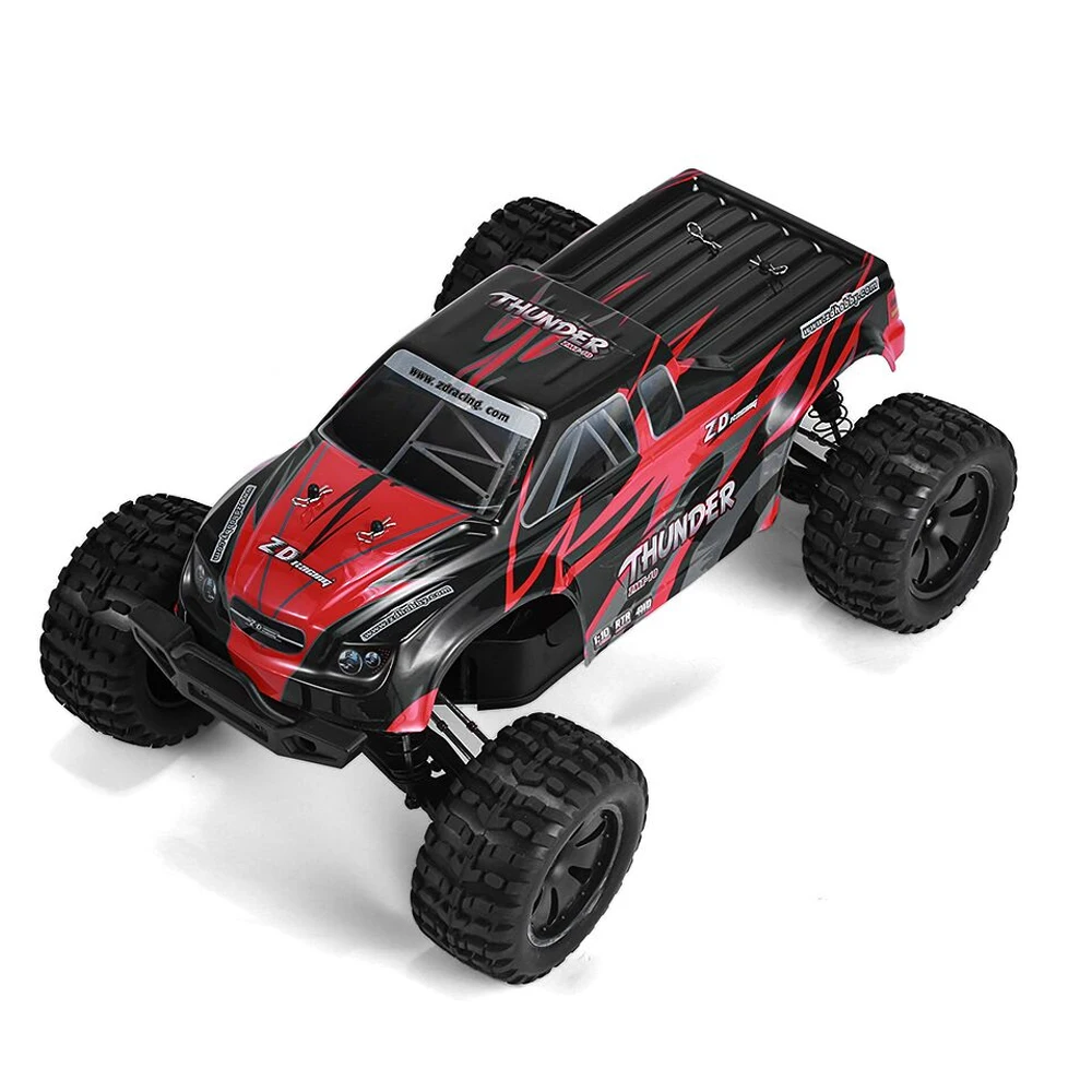 ZD Racing 9106-S 2S 2.4G 4WD 1/10 Brushless Electric Monster Truck 70KM/H RTR RC Car 2CH Remote Control 150m Distance Toy Gift