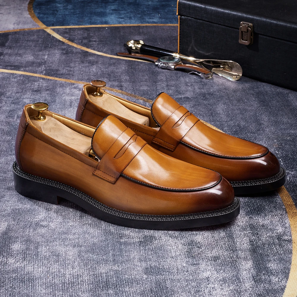 Men's Handmade Genuine Leather - огляд і ціна Men Shoes Eu To Us Size