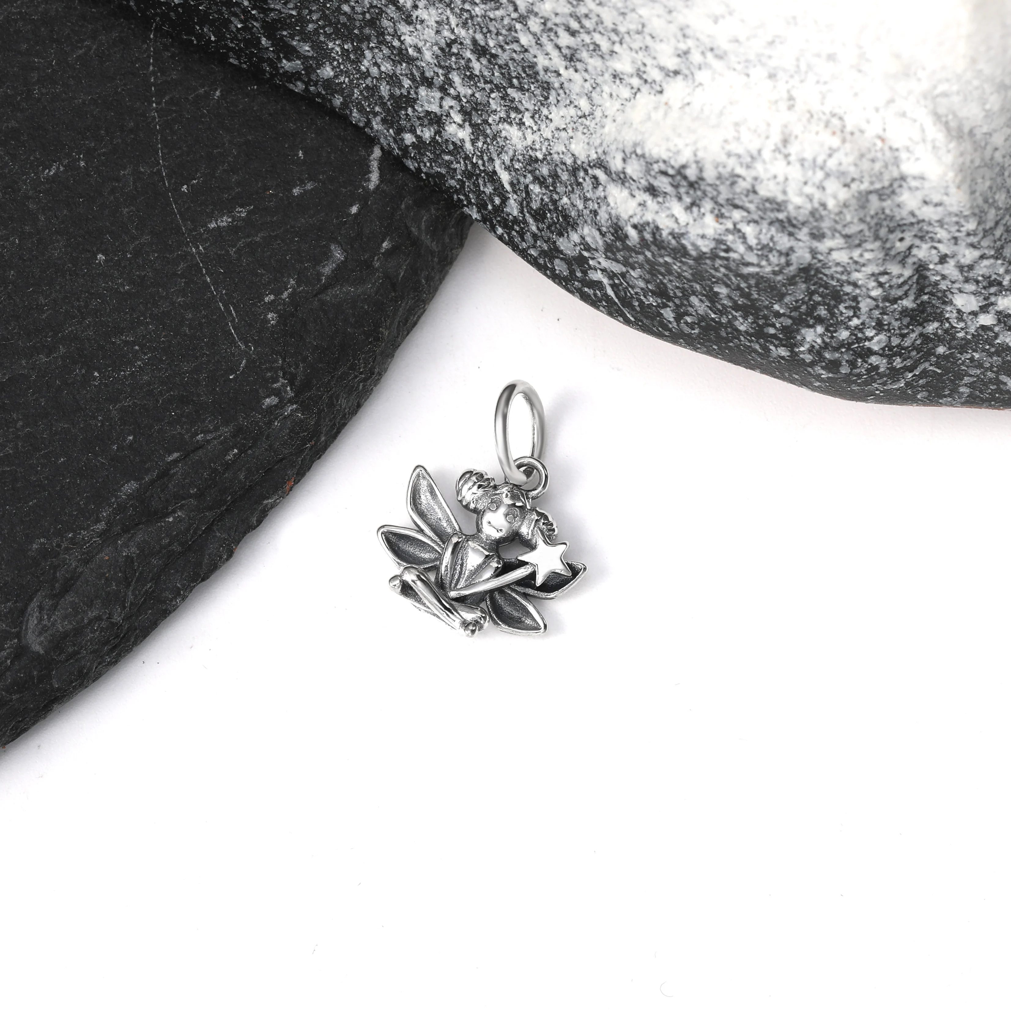 

DJ365 genuine 925 sterling silver fashionable and exquisite Key Chain accessory Avery Mark said pendant