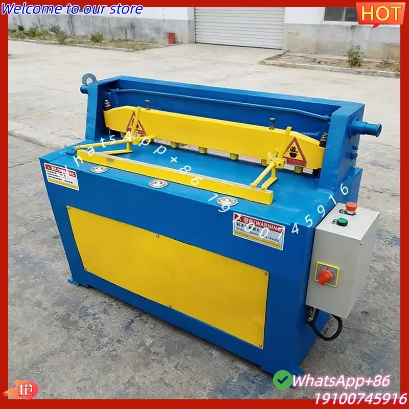 CE Certification Powerful Output Electric Plate Shearing Machine for Cutting Steel High-Efficiency Aluminum Sheet Cutting