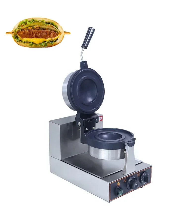 Electric Nonstick Waffle Machine for Bakery Commercial Waffle Maker Machine UFO Burger Waffle Maker Panini Press Grill