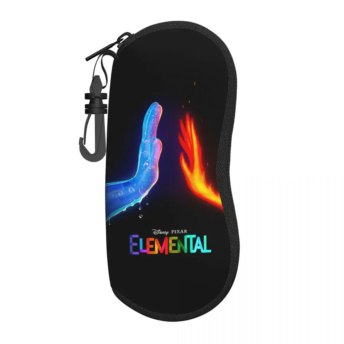 Custom Elemental Film Sunglasses Soft Case Neoprene Zipper Ember Lumen Shell Eyeglass Case Custom Protective Box For Glasses