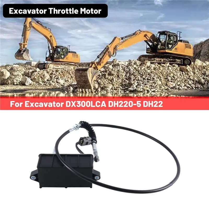 CYCLI-523-00006 2325-9014/15 52300006 Excavator Throttle Motor Compatible For Doosan Excavator DX300LCA DH220-5 DH22