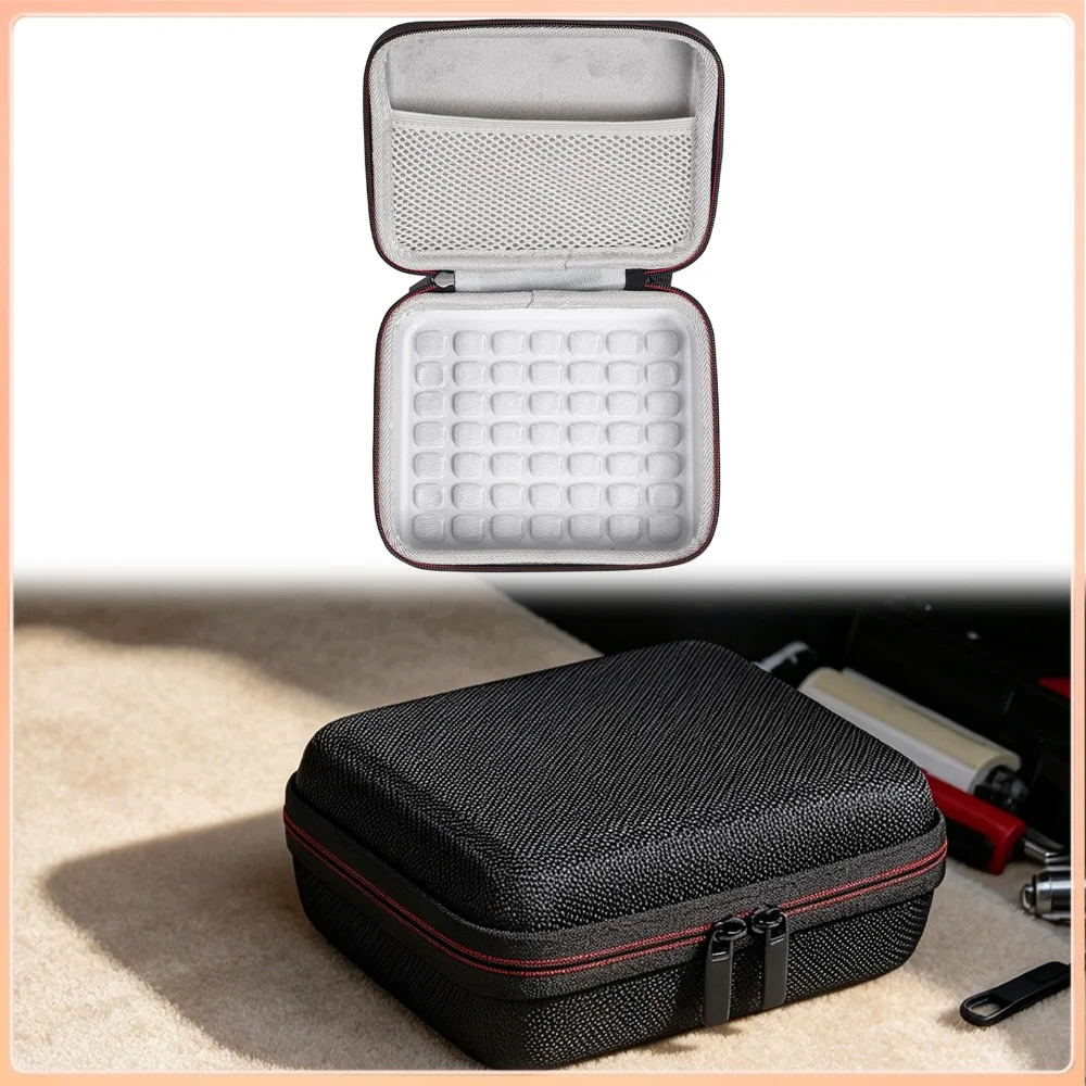 For Baseus GoTrip VA1 Pro/Max EVA Hard Protective Travel Case Portable Carrying Pouch Cover Bag Air Pump Case for Vehicle Owner