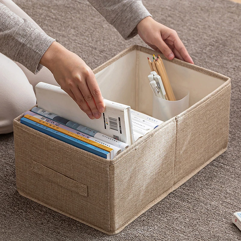 صندوق تخزين من القماش من القماش لكتاب الملابس والألعاب أشتات تخزين خزانة قابلة للطي وخزانة ملابس وخزانة ملابس ومنظم حمالة صدر