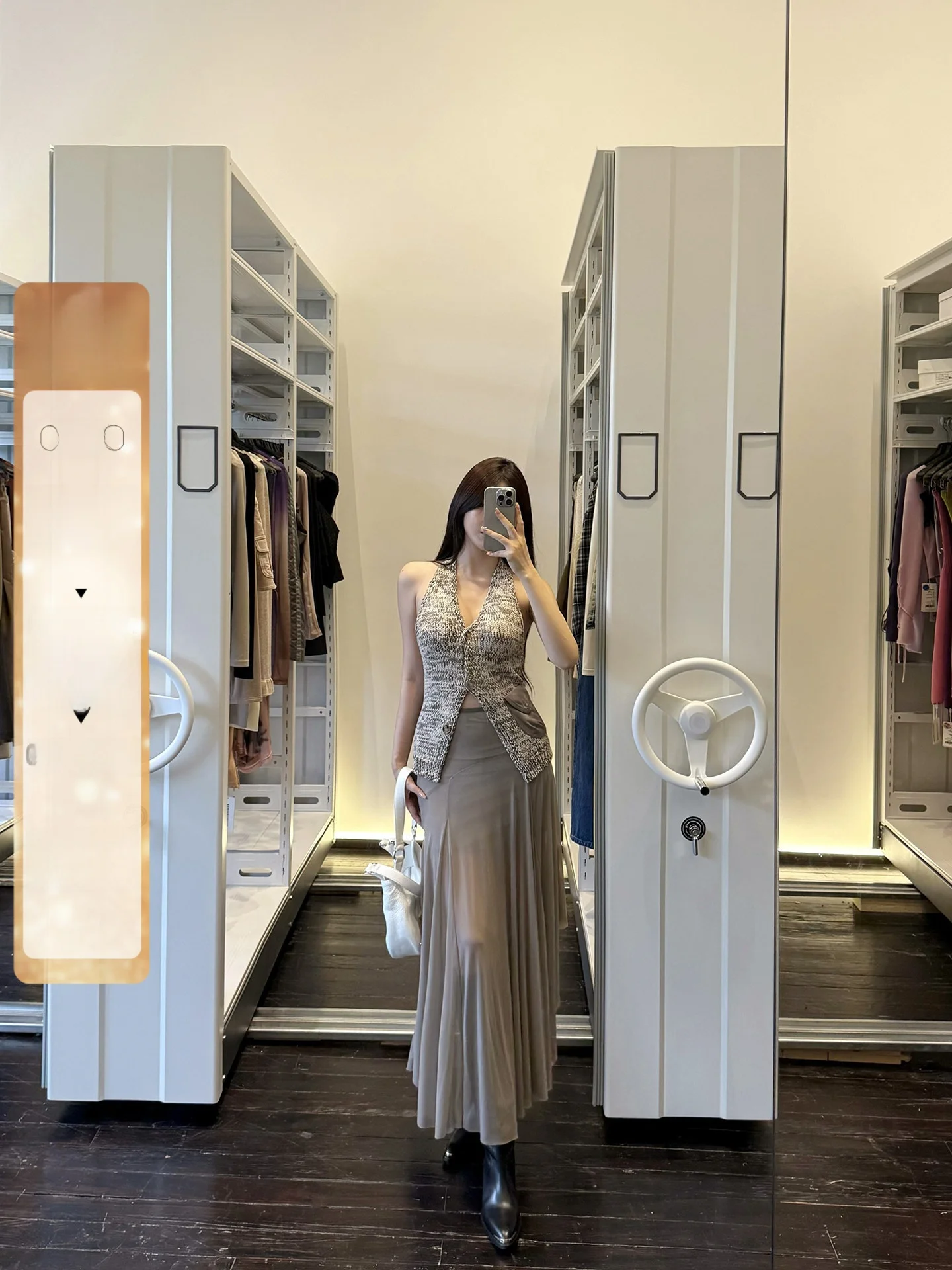 

Faionable Knitted Vest Women's Workwear ket V-Ne Hanging Ne Design Top Versatile Regular Length Single Button Closure