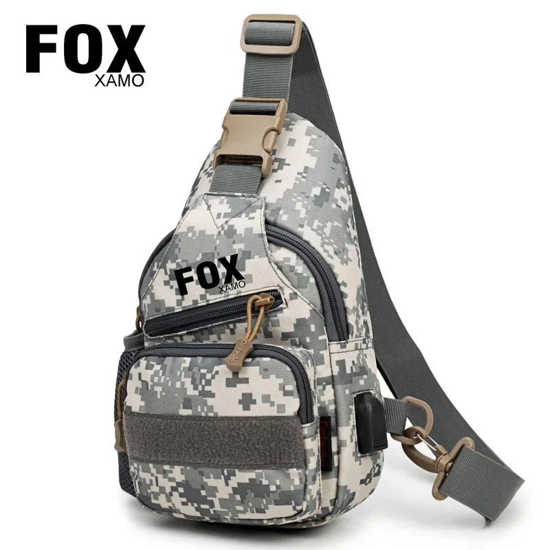 

Многофункциональная Мужская спортивная сумка Foxxamo для велоспорта, тактическая Портативная сумка для рыбалки, альпинизма, многофункциональная сумка через плечо для рыбалки