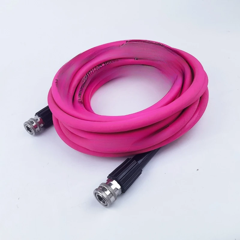 

Car washing machine, high pressure outlet pipe, explosion-proof steel wire hose