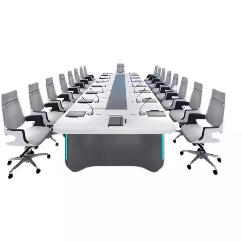 

Painted conference , simple technology, modern large paperless strip table