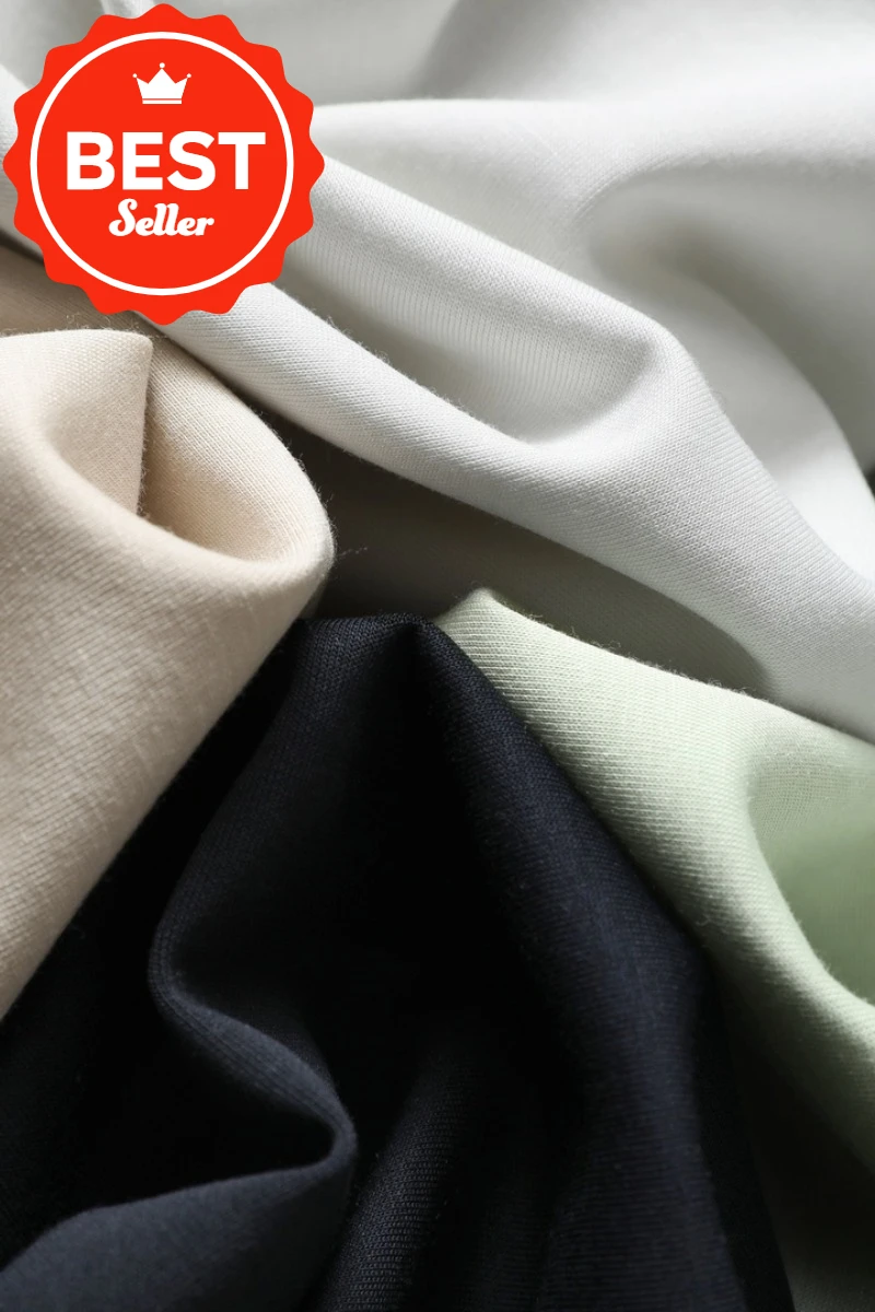 Толстовка с круглым вырезом, длинная ткань больших размеров, новый край: Yunrou Zero Pressure, мягкая драпировка, мужская повседневная одежда с круглым вырезом