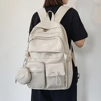 Sac à dos simple, grande capacité, pour le sport et les voyages, sac à dos de loisirs pour collégiens, sac à dos de tutorat 6