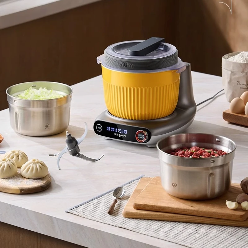 

Новый стиль, машина для изготовления макаронных изделий Dongling, маленькая машина для смешивания лапши, бытовая машина для замешивания теста, машина для шеф-повара, новинка