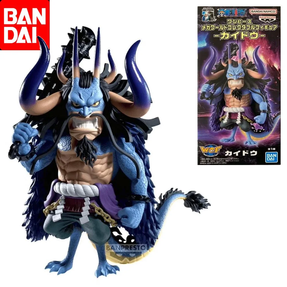 

Bandai Original WCF ONE PIECE Kaido Anime Action Figure Toys For Boys Girls Kids Children Birthday Gifts Collectible Ornaments