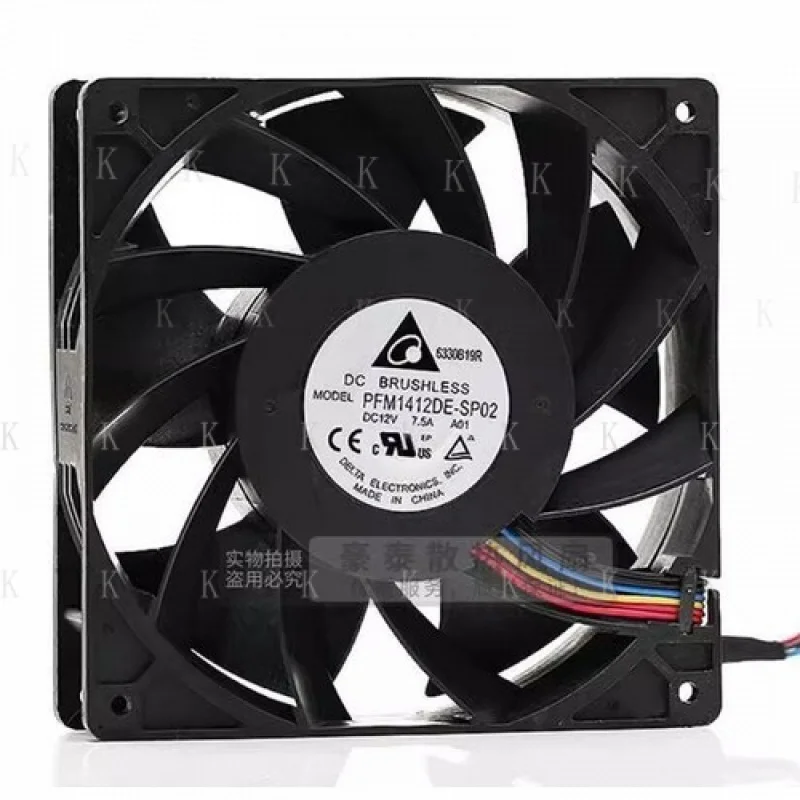 

C ДЛЯ Delta PFM1412DE-SP02 14038 DC 12 В 7,5 А 14 см Вентилятор охлаждения с высоким воздушным потоком