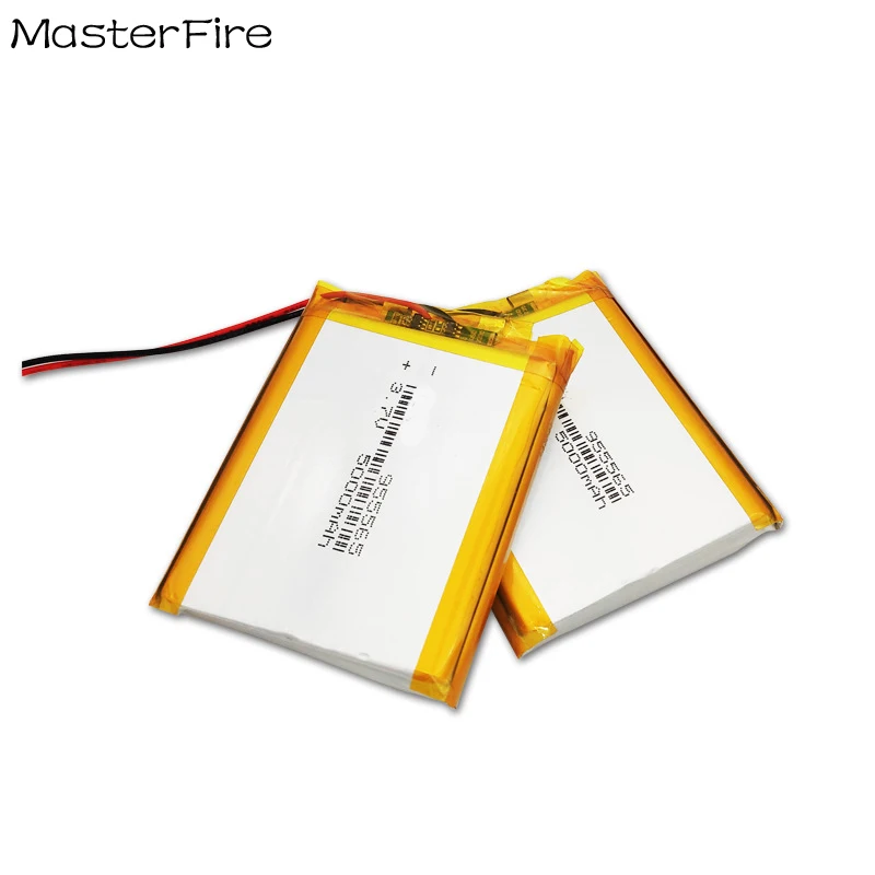 

4PCS 955565 5000mah 3.7V Lithium Polymer Battery For Power Bank Hand Warmer Remote Control Car Rechargeable Li-polymer Batteries