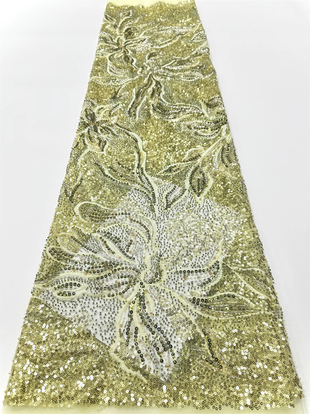 

2025 французская сетчатая вышивка, кружевная ткань с блестками, африканская нигерийская тяжелая тюль с бисером, кружевная ткань для свадебных платьев, женские