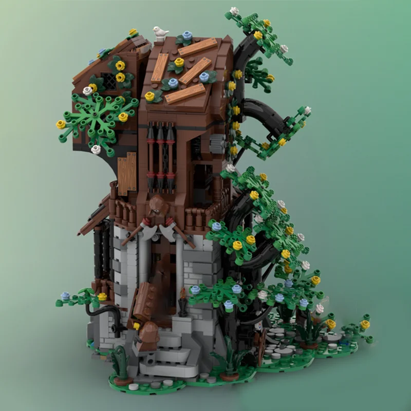 2178 قطعة MOC وولف S الكنز تروف القلعة نموذج اللبنات لعبة العمارة تجميع هدايا عيد الميلاد فكرة إبداعية للأطفال