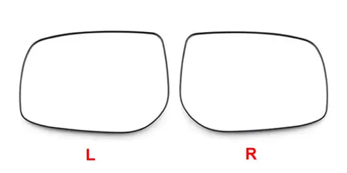 Imagen 2 del producto Espejos de coche para Toyota Corolla / Corolla EX 2007-2013 espejos laterales exteriores de coche lente reflectante lentes de espejo retrovisor de vidrio