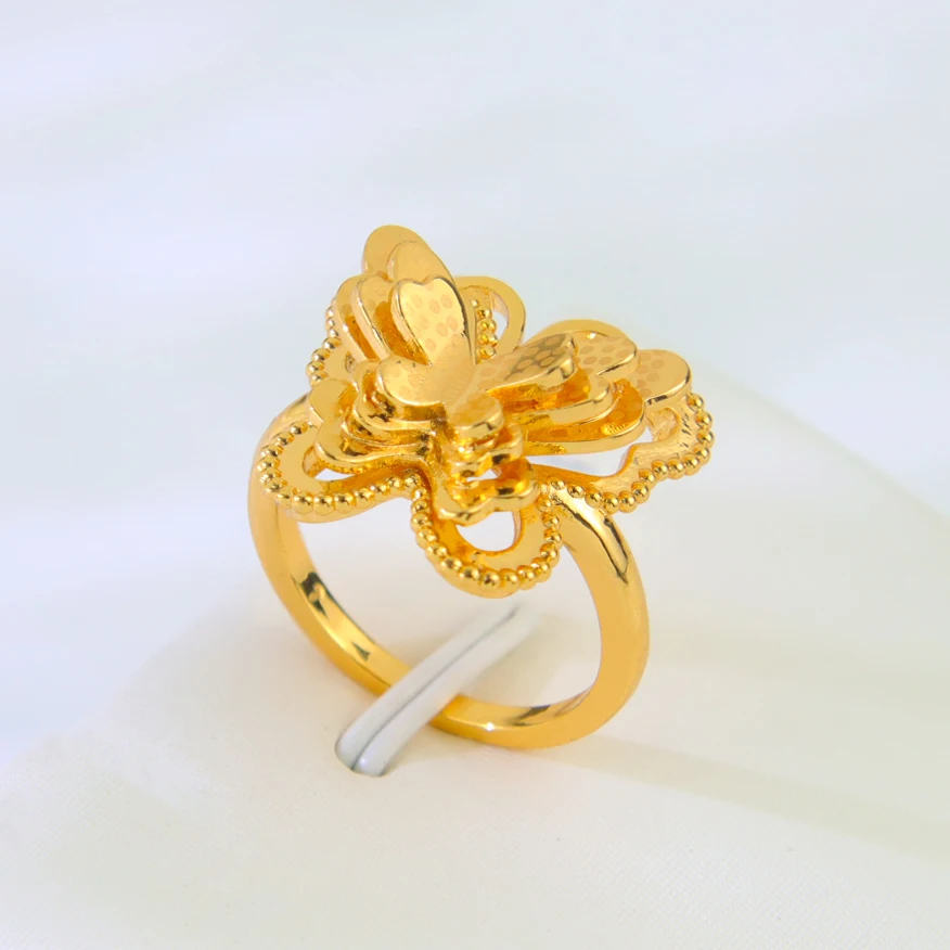 Türkische Goldmünzen Ring 21 Karat vergoldet Dubai Braut Hochzeit Paare Ringe Arabisch Islamische Frauen Ramadan Party Schmuck – Detail 14