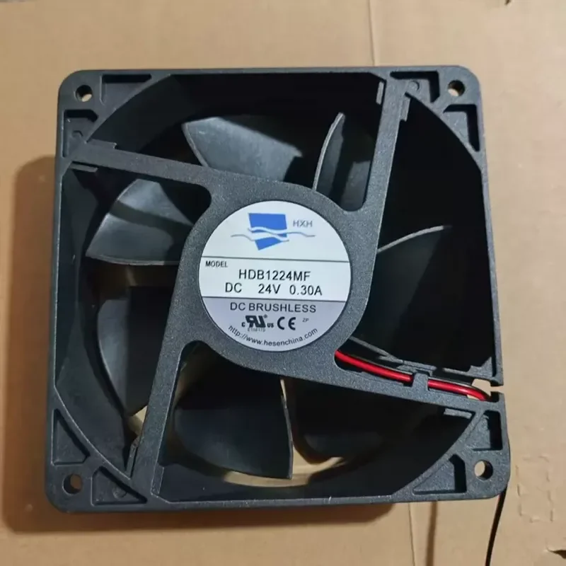 New 12CM cm HXH HDB1224MF DC24V 0.30A inverter, welding machine cooling fan