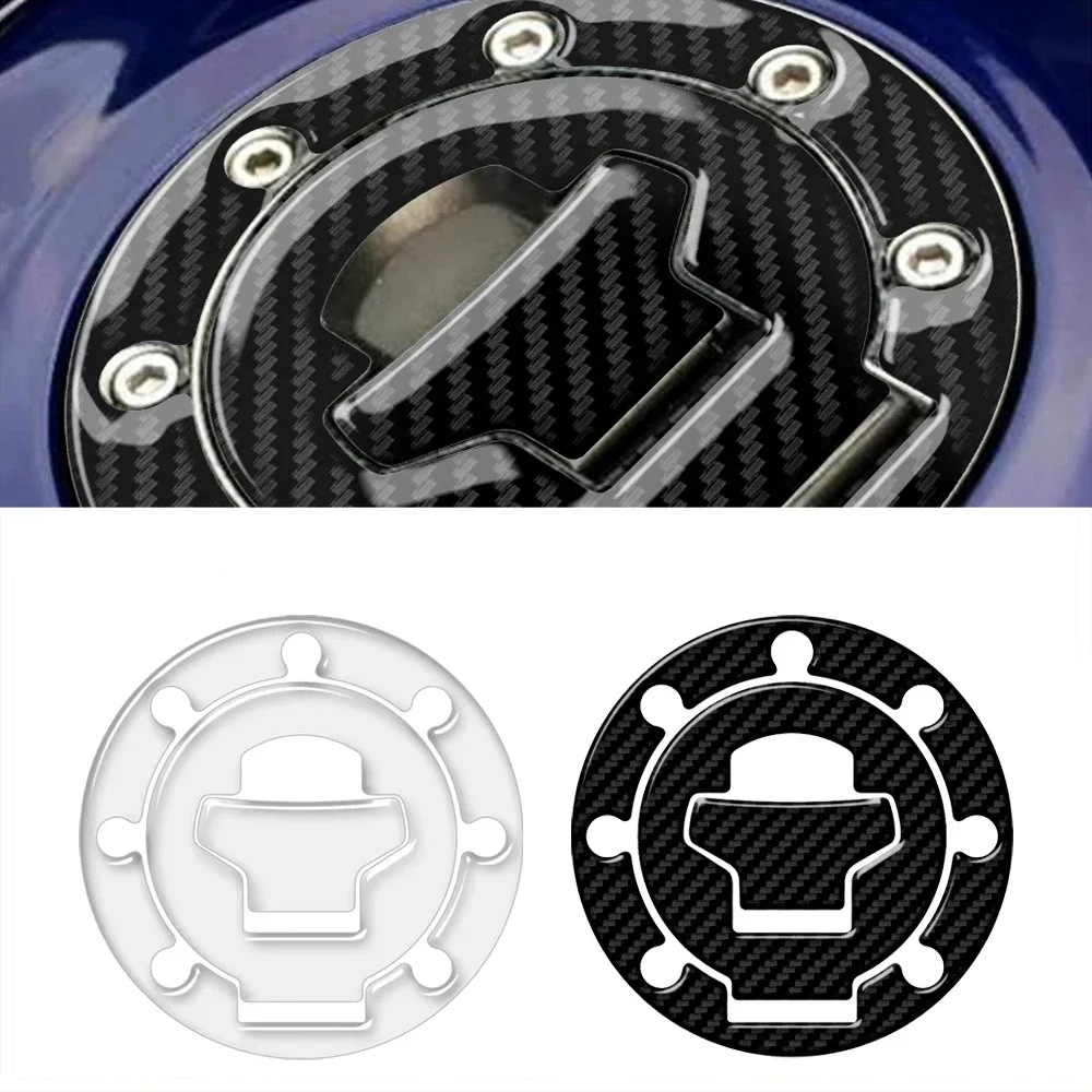 Motorcycle Gas Fuel Cap Cover Protector Sticker for Suzuki Models Up To 2002 GSXR 600/750/1000 SV650 Bandit (7 Holes)