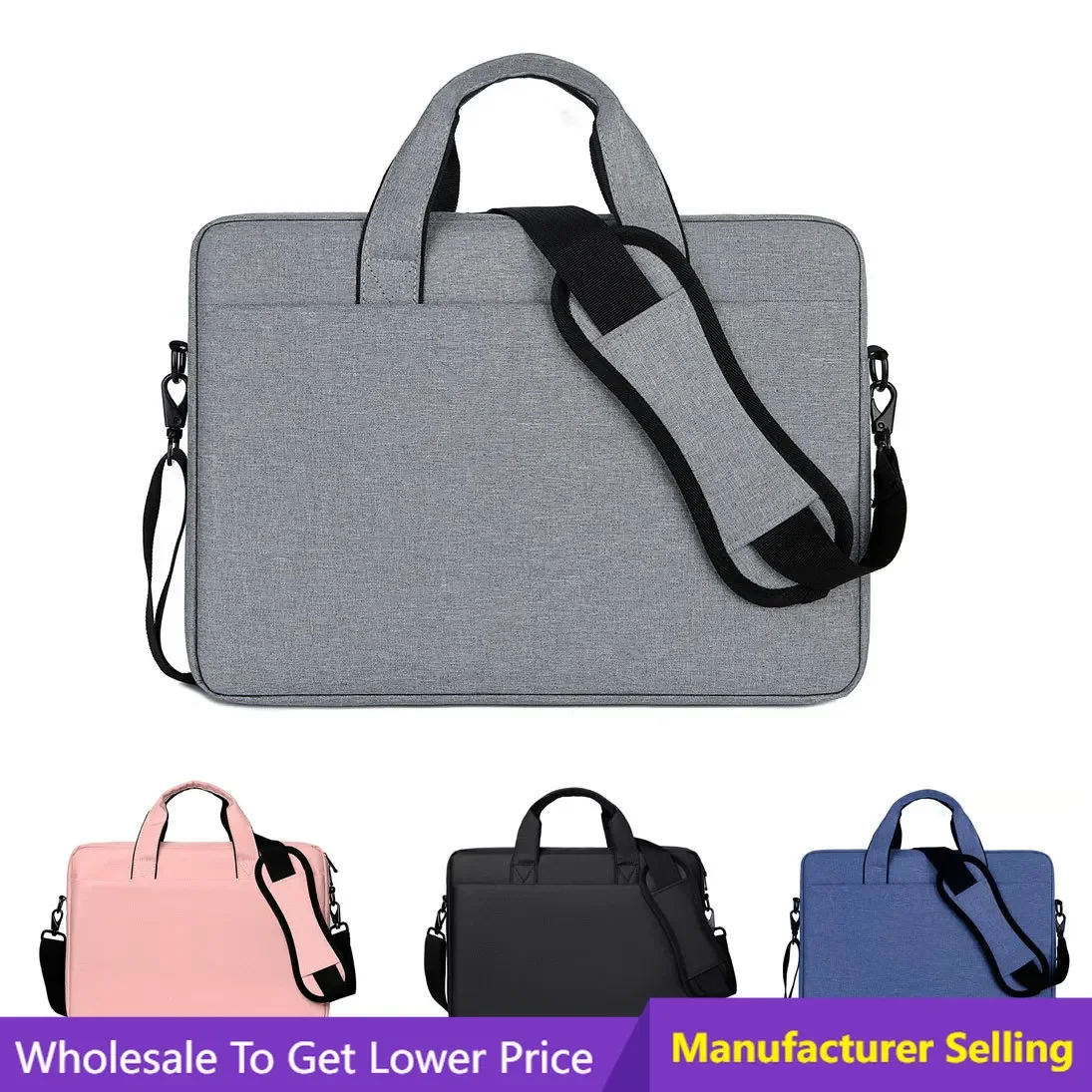 

Laptop Bag Waterproof Outdoor Travel Office Business Computer Bag Lightweight Shoulder Sleeve Laptop Shoulder Bag