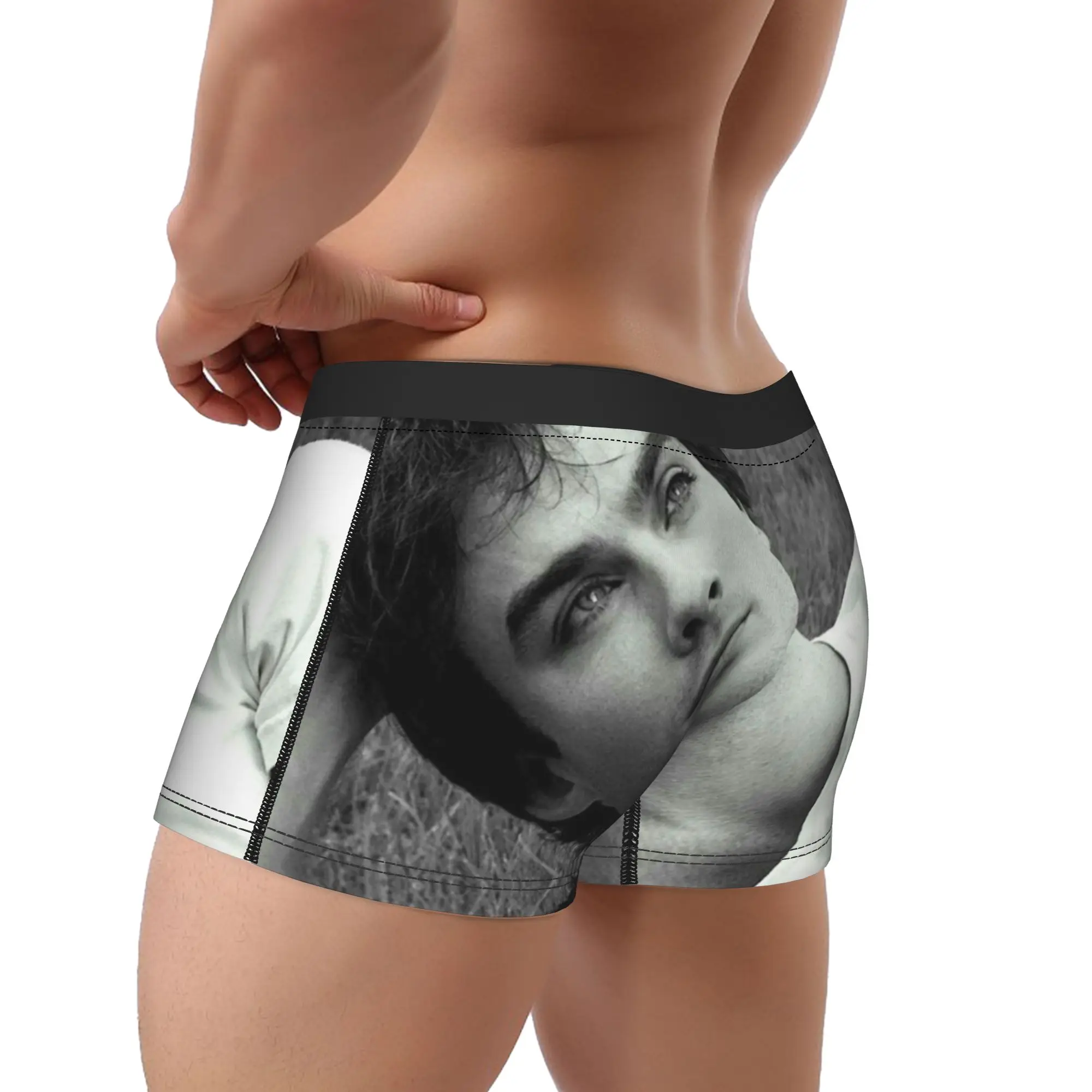 Homens Damon Salvatore Boxers FunGift Cuecas Boxer