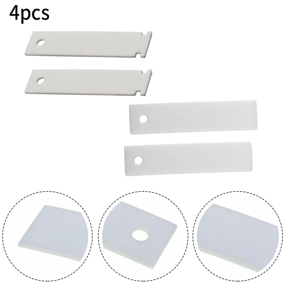 Dryer Bearing Slide Drum Slide Kit and Front Drum Glide Replacement with WE1M1067(2) + WE1M504(2) for GE Dryers