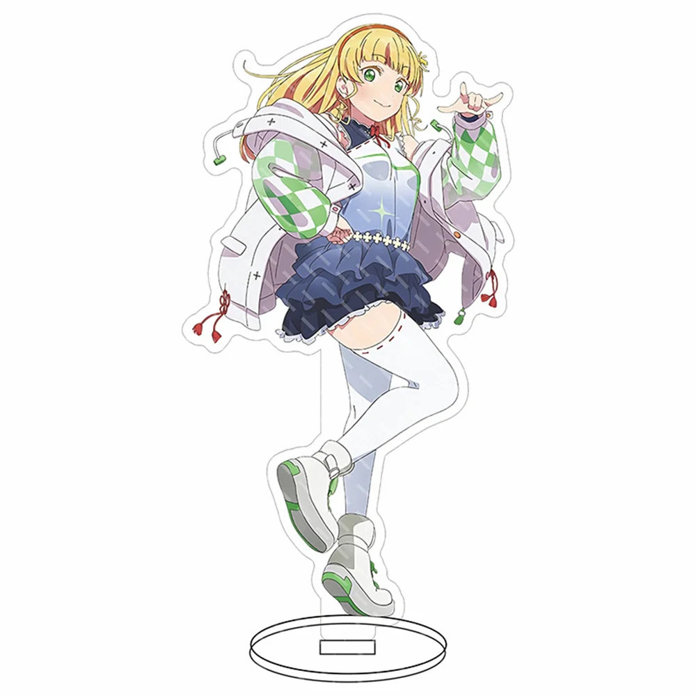 Anime LoveLive Superstar Game Action Figure Doll Shibuya Kanon Arashi Chisato Sumire Acrylic Stand Model Cosplay Toy Gift