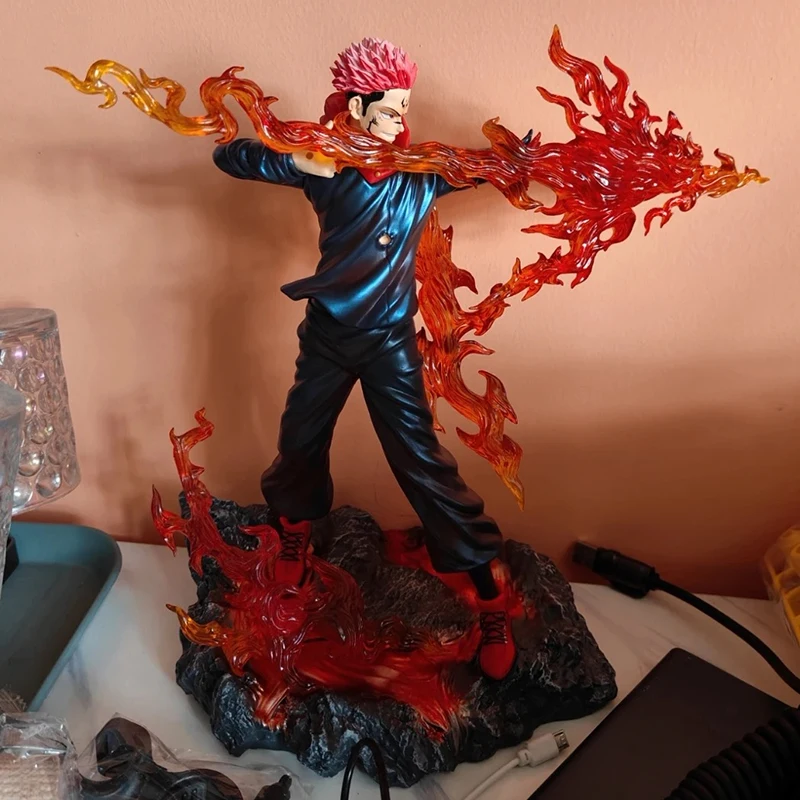 

30-сантиметровая фигурка по аниме «Магическая битва» (Jujutsu Kaisen) — Рёмен Сукуна, коллекционная статуэтка из ПВХ, украшение для рабочего стола, модель для коллекции, игрушка, подарок для мальчиков