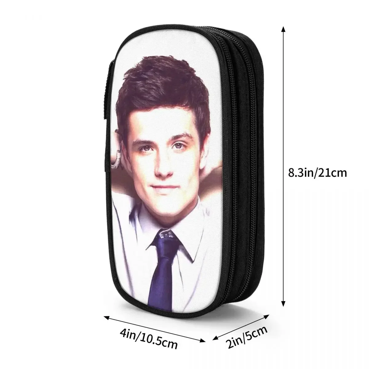 Josh hutcherson whistle Meme กล่องดินสออุปกรณ์เสริมความจุขนาดใหญ่สำหรับโรงเรียนกล่องดินสอเครื่องเขียนของขวัญที่ทำให้ประหลาดใจ