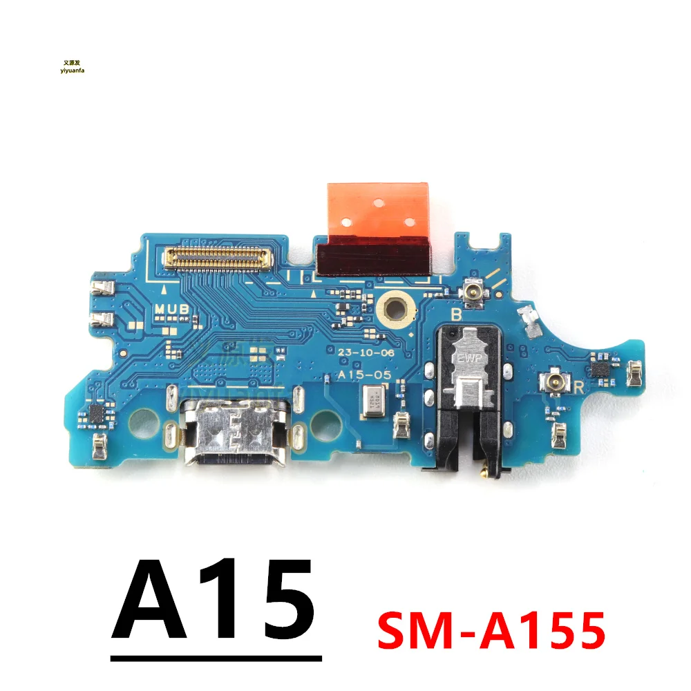 Charging Dock For Samsung Galaxy A15 4G 5G SM-A155F A156B A156U A156E Charger Board USB Type-C Port Connector Flex Cable